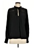 Ramy Brook 100% Polyester Black Long Sleeve Blouse Size M - photo 1