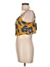 Timing Yellow Sleeveless Top Size L - photo 5
