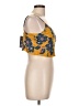 Timing Yellow Sleeveless Top Size L - photo 4