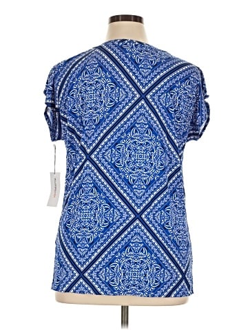 Liz Claiborne Short Sleeve Blouse (view 2)