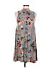 Angie Floral Blue Casual Dress Size M - photo 1