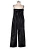 Hutch 100% Polyester Metallic Black Jumpsuit Size S - photo 1