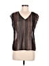 Imaginary Voyage 100% Polyester Black Sleeveless Blouse Size M - photo 1