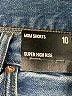 Express Blue Denim Shorts Size 10 - photo 4