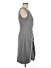 Calvin Klein Solid Gray Cocktail Dress Size 8 - photo 4