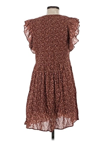 Madewell Pintuck Mini Dress in Florentine Floral (view 2)