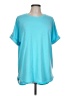 Crown & Ivy Teal Poncho Size L - photo 1