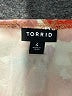 Torrid 100% Polyester Orange Short Sleeve Blouse Size 4X Plus (4) - photo 7