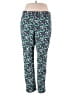 Charter Club Floral Blue Casual Pants Size 18 - photo 1