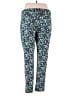 Charter Club Floral Blue Casual Pants Size 18 - photo 2