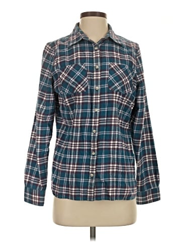L.L.Bean Long Sleeve Button-Down Shirt (view 1)