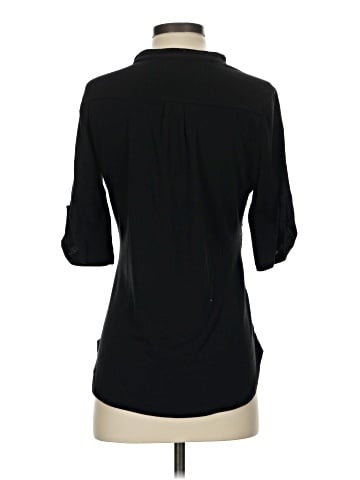 Perseption Concept 3/4 Sleeve Button-Down Shirt (view 2)