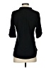 Perseption Concept Black 3/4 Sleeve Button-Down Shirt Size S - photo 2