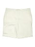 Sag Harbor Solid Ivory Khaki Shorts Size 10 - photo 1