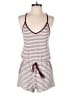 Tresics Stripes Burgundy Romper Size S - photo 1