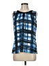 Dana Buchman 100% Polyester Blue Sleeveless Blouse Size M - photo 1