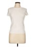 Splendid Ivory Short Sleeve Turtleneck Size L - photo 1