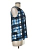 Dana Buchman 100% Polyester Blue Sleeveless Blouse Size M - photo 4