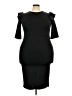 Boohoo Black Cocktail Dress Size 18 - photo 1