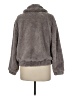 Unbranded 100% Polyester Gray Faux Fur Jacket Size M (estimated) - photo 2