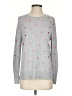 Time and Tru Hearts Gray Pullover Sweater Size S - photo 1
