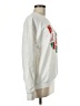 Gildan 100% Cotton White Sweatshirt Size M - photo 4