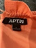 Apt. 9 Solid Orange Casual Dress Size L - photo 7