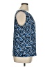 Nine West Blue Sleeveless Blouse Size XL - photo 4