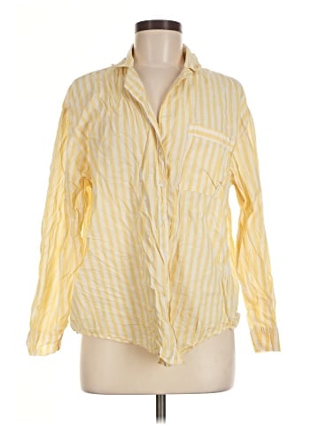 Only Long Sleeve Button-Down Shirt (view 1)