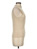 H By Halston Tan Short Sleeve Turtleneck Size M - photo 4