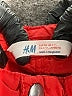 H&M 100% Cotton Solid Red Cargo Shorts Size 2 - photo 3