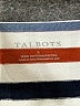 Talbots 100% Cotton Stripes Ivory Long Sleeve Top Size L - photo 7