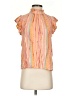 THML 100% Viscose Orange Sleeveless Blouse Size S - photo 1