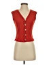H&M Red Sleeveless Blouse Size S - photo 1