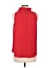 J.Crew 100% Polyester Red Sleeveless Blouse Size M - photo 2