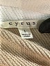 Cyrus Stripes Tan Cardigan Size L - photo 7