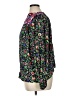 Zara Floral Blue Long Sleeve Blouse Size XL - photo 5