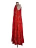 CeCe Red Casual Dress Size S - photo 5