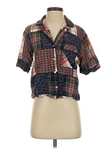 Unbranded Short Sleeve Blouse (view 1)