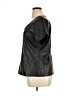 Ann Taylor 100% Polyester Black Short Sleeve Top Size XL - photo 5