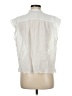 J.Crew 100% Cotton White Sleeveless Blouse Size M - photo 2