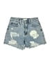 Forever 21 Blue Denim Shorts Size S - photo 1