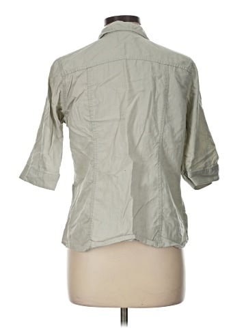 Faded Glory 3/4 Sleeve Button-Down Shirt (view 2)