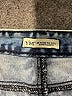 YMI Stars Blue Denim Shorts Size 3 - photo 3