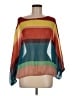 Cha Cha Vente 100% Polyester Color Block Orange 3/4 Sleeve Blouse Size M - photo 1