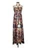 Decoded Paisley Brown Casual Dress Size L - photo 1