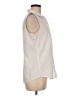 Talbots Outlet Ivory Sleeveless Button-Down Shirt Size M - photo 4