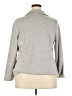 Talbots 100% Merino Wool Gray Wool Cardigan Size 2X Petite - photo 2