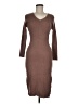 Weekend Brown Casual Dress Size M (petite) - photo 1
