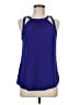Express 100% Polyester Purple Sleeveless Blouse Size M - photo 1